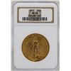 Image 1 : 1927 $20 St. Gaudens Double Eagle Gold Coin NGC MS64
