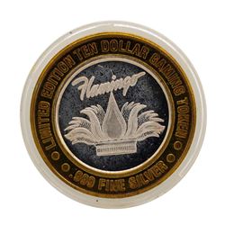 .999 Silver Flamingo Laughlin, Nevada $10 Casino Limited Edition Gaming Token