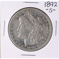 1892-S $1 Morgan Silver Dollar Coin