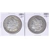 Image 1 : Lot of 1884-S & 1885-S $1 Morgan Silver Dollar Coins