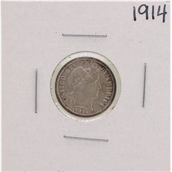 1914 Barber Dime Silver Coin