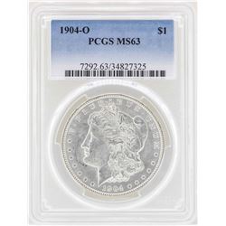 1904-O $1 Morgan Silver Dollar Coin PCGS MS63