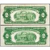 Image 2 : Lot of (2) 1928C $2 Legal Tender Notes