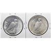 Image 2 : Lot of 1922 & 1922-D $1 Peace Silver Dollar Coins