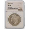 Image 1 : 1878-S $1 Morgan Silver Dollar Coin NGC MS64