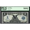 Image 1 : 1899 $1 Black Eagle Silver Certificate Note Fr.228 PCGS Choice About New 58PPQ
