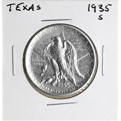 1935-S Texas Centennial Commemorative Half Dollar Coin