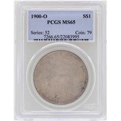 1900-O $1 Morgan Silver Dollar Coin PCGS MS65