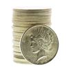 Image 1 : Roll of (20) Brilliant Uncirculated 1923 $1 Peace Silver Dollar Coins