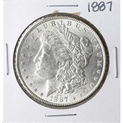 1887 $1 Morgan Silver Dollar Coin