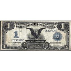 1899 $1 Black Eagle Silver Certificate Note