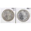 Image 1 : Lot of 1887 & 1887-O $1 Morgan Silver Dollar Coins