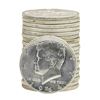 Image 1 : Roll of (20) 1964 Brilliant Uncirculated Kennedy Half Dollars