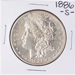 1886-S $1 Morgan Silver Dollar Coin