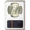 Image 2 : 1922 $1 Peace Silver Dollar Coin NGC MS65