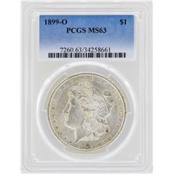 1899-O $1 Morgan Silver Dollar Coin PCGS MS63