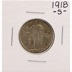 1918-S Standing Liberty Quarter Coin