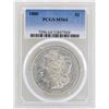 Image 1 : 1880 $1 Morgan Silver Dollar Coin PCGS MS64