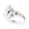Image 3 : 14KT White Gold 1.20 ctw Diamond Ring