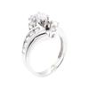 Image 4 : 14KT White Gold 1.20 ctw Diamond Ring