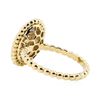 Image 3 : 14KT Yellow Gold 0.56 ctw Diamond Ring