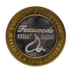 .999 Silver Foxwoods Resort Rhode Islands Casino $10 Limited Edition Gaming Toke
