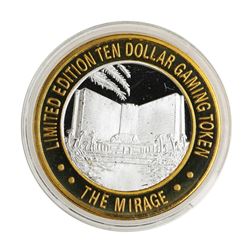 .999 Silver Mirage Las Vegas Nevada $10 Casino Limited Edition Gaming Token