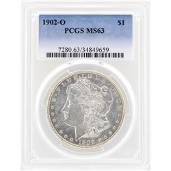 1902-O $1 Morgan Silver Dollar Coin PCGS MS63