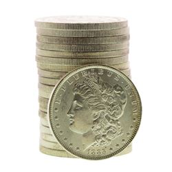 Roll of (20) Brilliant Uncirculated 1885-O $1 Morgan Silver Dollar Coins