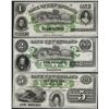 Image 1 : Lot of (3) 1800's $1/$2/$5 Bank of New England Obsolete Notes