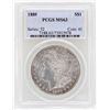 Image 1 : 1889 $1 Morgan Silver Dollar Coin PCGS MS63