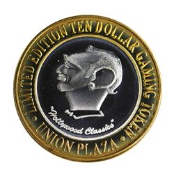.999 Silver Union Plaza Las Vegas, Nevada $10 Casino Limited Edition Gaming Toke