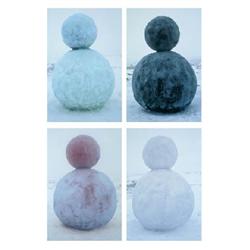 SNOWMAN (GREEN) ; SNOWMAN (BLACK) ; SNOWMAN (RED) ; SNOWMAN (WHITE)