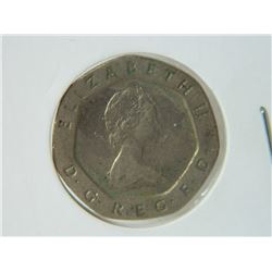 COIN - 20 PENCE - 1982