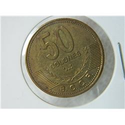COIN - COSTA RICA - 50 COLONES - 2006