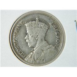 COIN - NEW ZEALAND - ONE SHILLING - 1934