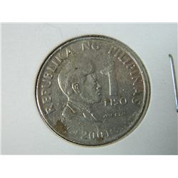 COIN - PHILIPINAS - 1 PISO - 2001