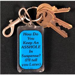 31 (Rob Zombie 2016) - Camper Keys and keychain