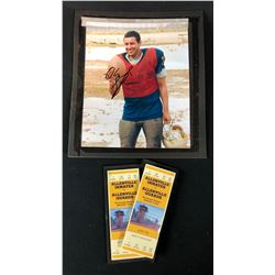 The Longest Yard (2005) - 2 Tickets And Framed Adam Sandler Autographed Photo