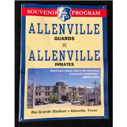 The Longest Yard (2005) - Souvenir Program From Prison Football Game