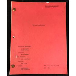 The Mel Tillis Show (1979) - Dottie West Original Set Used Script