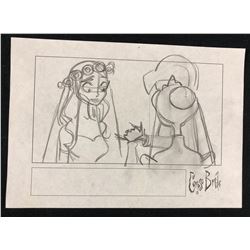 Corpse Bride (2005) - Original Hand Drawn Storyboard - Lot C