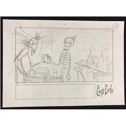Corpse Bride (2005) - Original Hand Drawn Storyboard - Lot F