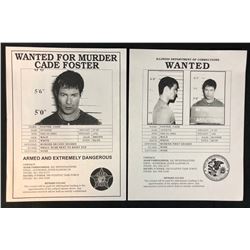 First Wave (1998–2001) - Set of 2 Cade Foster Wanted Posters