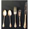 Image 1 : Hot Shots! Part Deux (1993) - Set of 5 Metal Flatware Pieces From "Lady and the Tramp" Scene