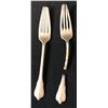 Image 1 : Hot Shots! Part Deux (1993) - Set of 2 Resin Flatware Pieces From "Lady and the Tramp" Scene