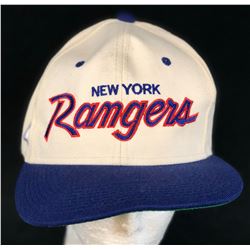 Spin City (1996–2002) - New York Rangers White Hockey Cap