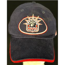 Spin City (1996–2002) - Black & Red Stripped New York Rangers Hockey Cap