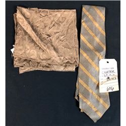 Spin City (1996–2002) - "Carter Heywood" Tie & Pocket Square (Michael Boatman)