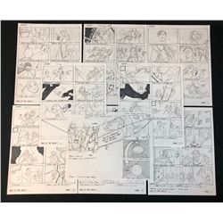 Day of the Dead (2008) - Set of 9 Original Hand Drawn Storyboard Pages